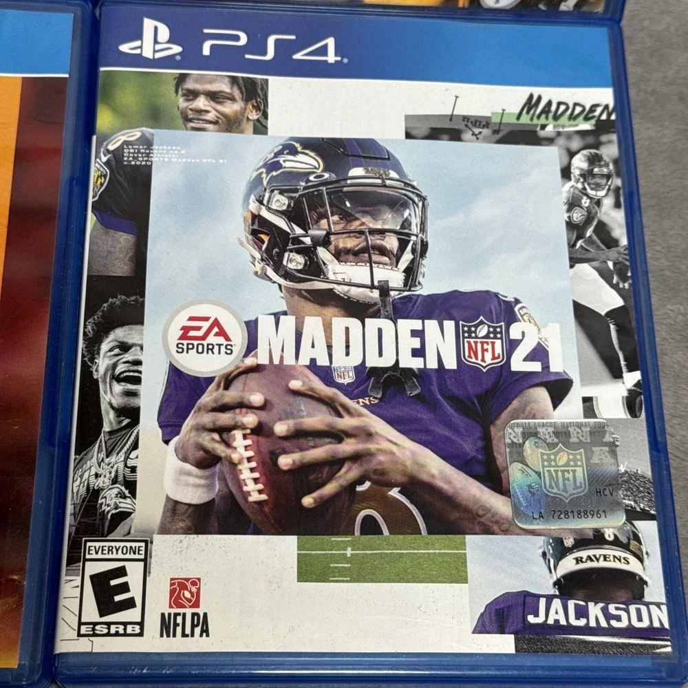 Madden 18, 19, 20‎ And 21 PS4 Lot Mahomes Brady Covers